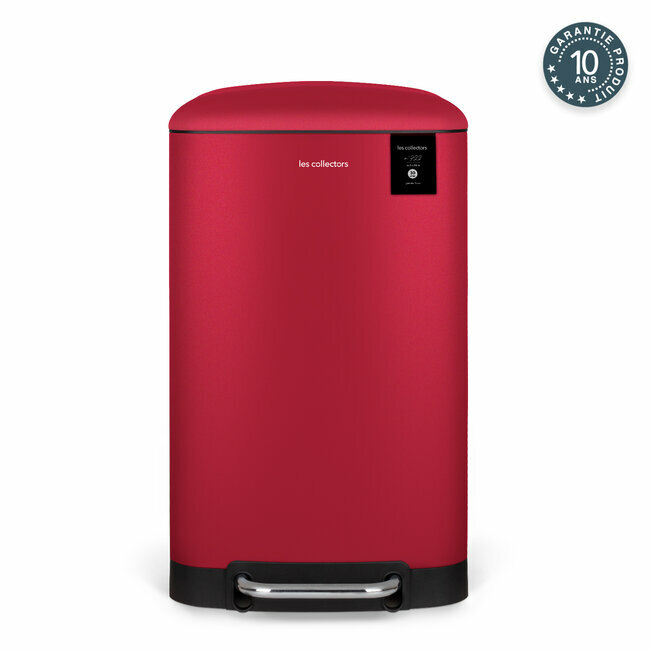Poubelle à pédale 30L red edition